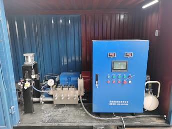 水泥廠回轉窯結皮高壓水清洗設備圖片7
